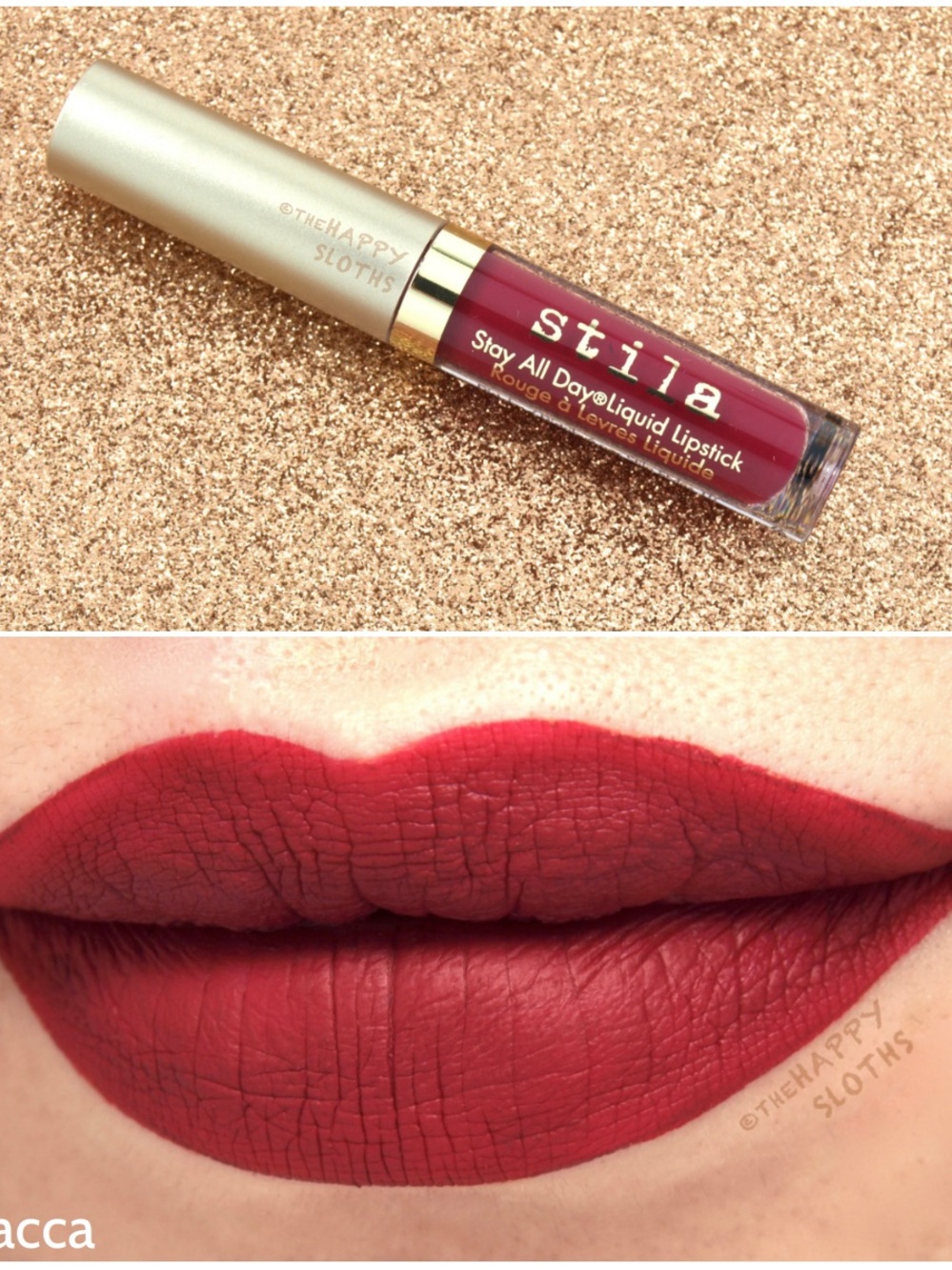 Stila Stay All Day Liquid Lipstick - Deep Berry Red